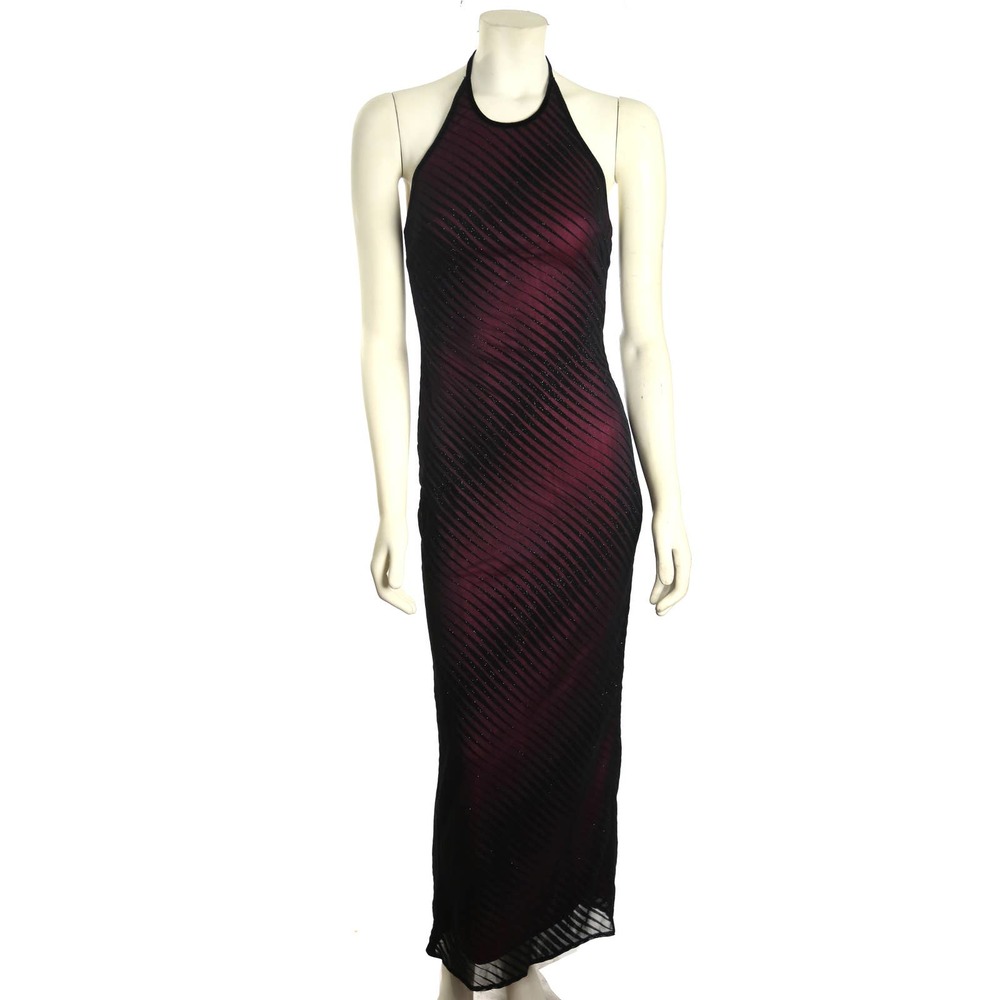 Vintage 90s/Y2k Jessica McClintock for Gunne Sax Long Dress Gown Prom XS Goth